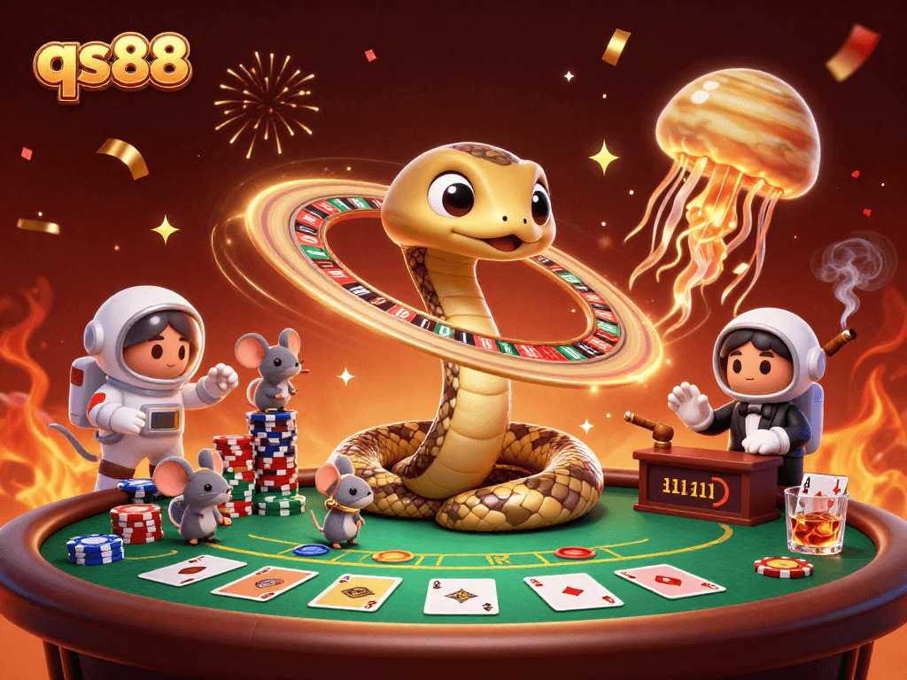 Experience thrilling cosmic betting at qs88 with vibrant space-themed gaming elements.