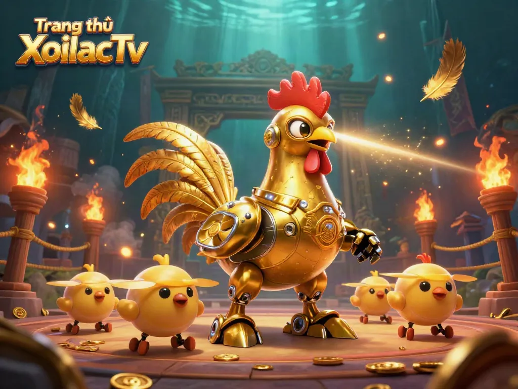 Experience the action-packed world of Trang chủ XoilacTv with vibrant gambling scenes and dynamic characters.