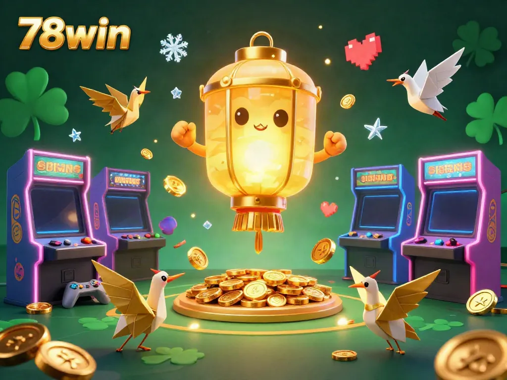 Engage with 78win's thrilling casino gaming experience, featuring vibrant characters and dynamic gameplay elements.