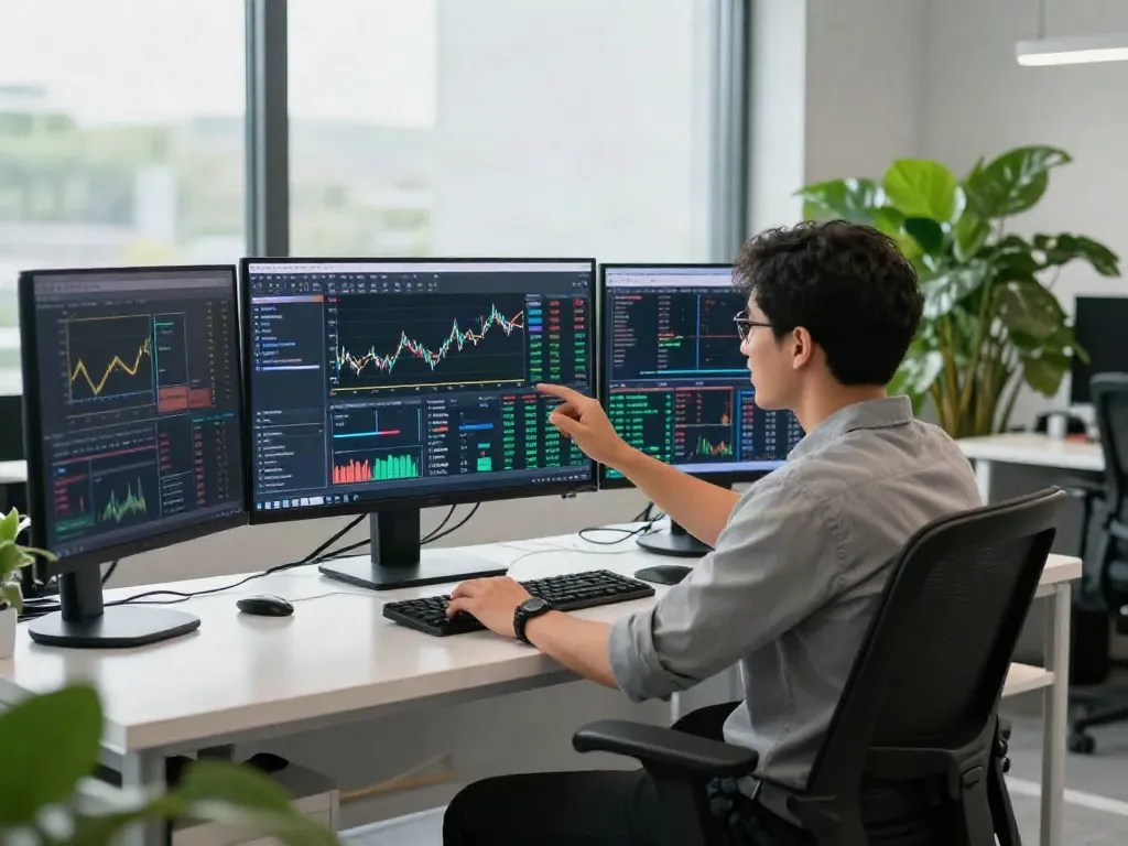 Couponeau - Interface moderne de trading automatisé avec analyses de marché.