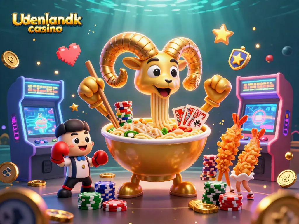 Explore the vibrant world of udenlandsk casino with colorful gaming characters in an exciting scene.